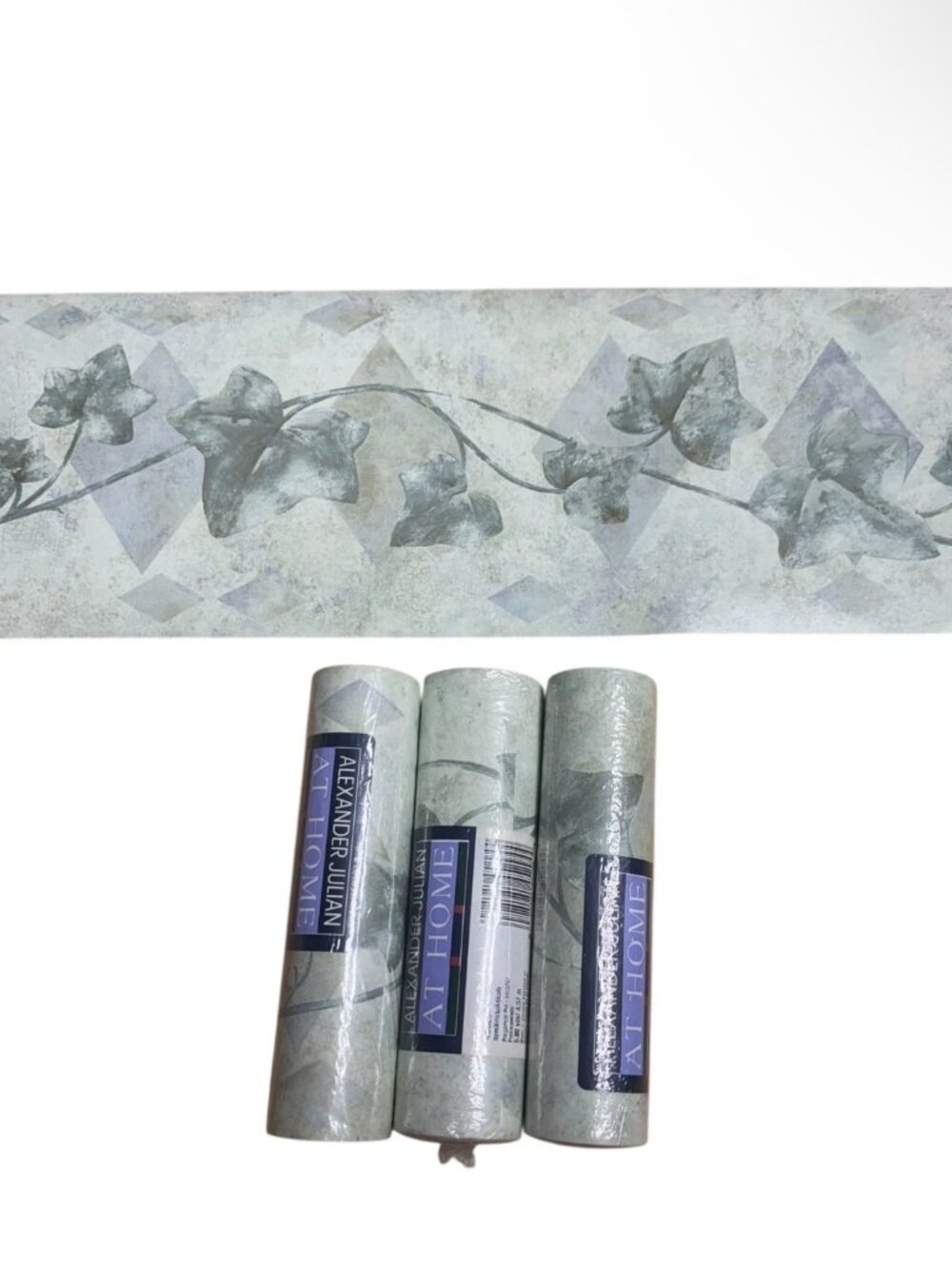 Vintage Wallpaper Border Vine Greenery Alexander Julian At Home 3 Rolls NEW